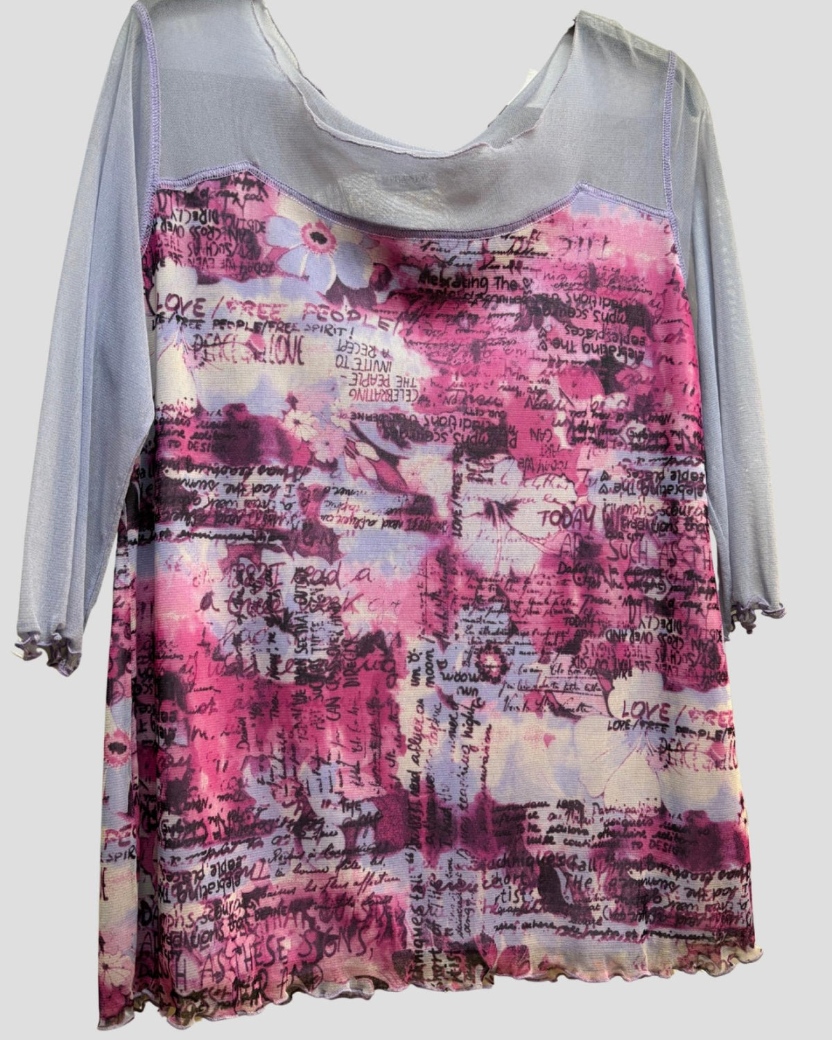 Tunique femme voile imprimé Modèle Tana - vue 2