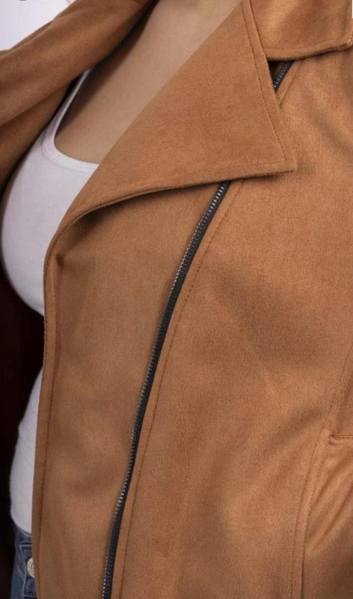 Veste PERFECTO camel du 46 au 56 - vue 5